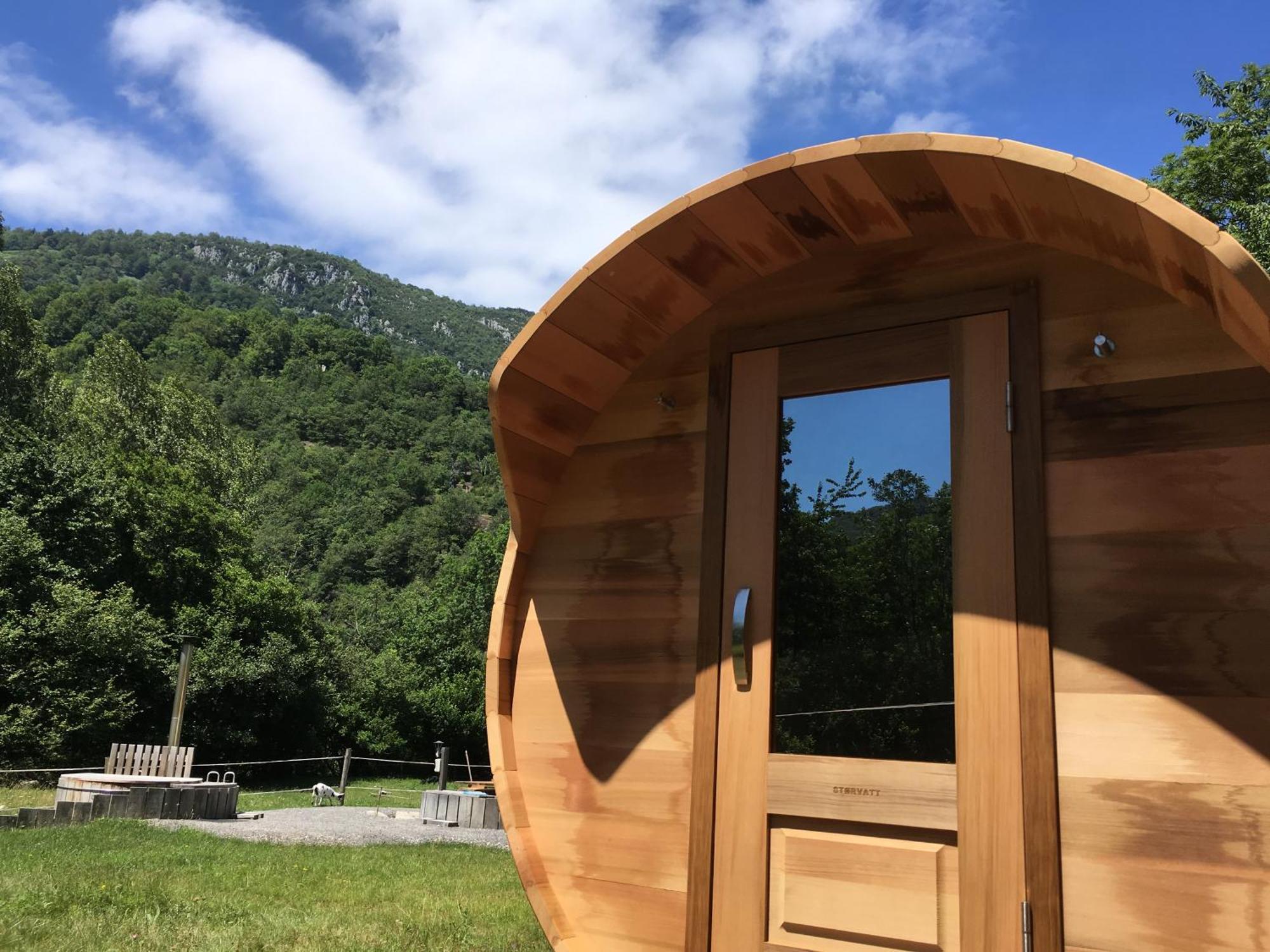 Villa Les Marmottes Pour 12 Avec Bain Nordique Privatif Camous Exterior foto